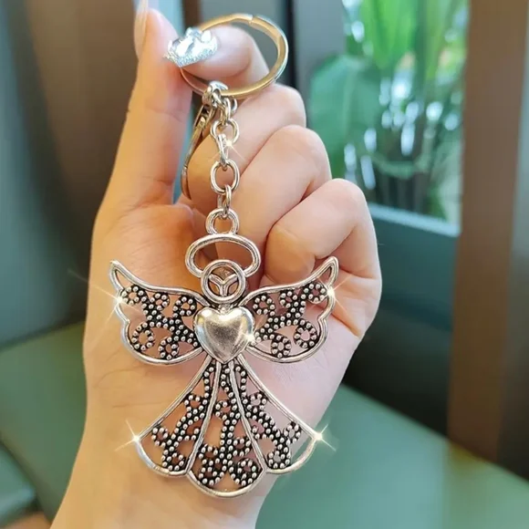Angel Purse Charm/Keychain - Picture 1 of 3